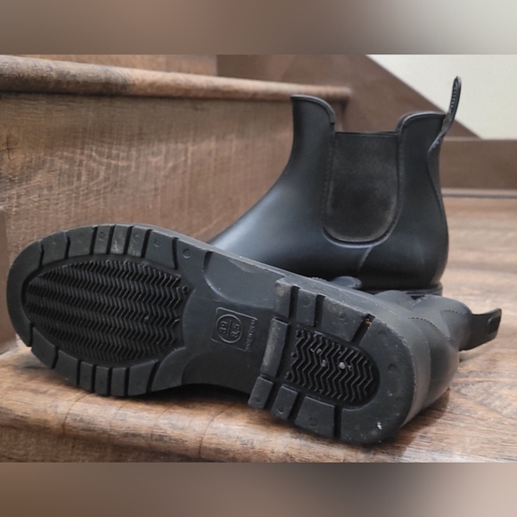 Chelsea-style ankle rain boots Sz 8.5 - Picture 5 of 7